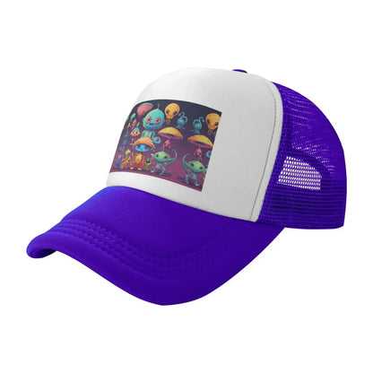 New Astronaut and Alien Dad Golf Hats Mesh Baseball Cap