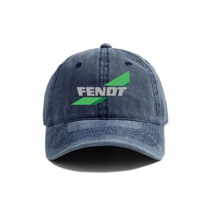 Fendt Agricultural Farming Tractors Distressed Baseball Cap