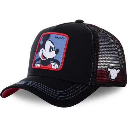 High Quality Disney Styles Anime Cartoon Cotton Baseball Cap Men Women