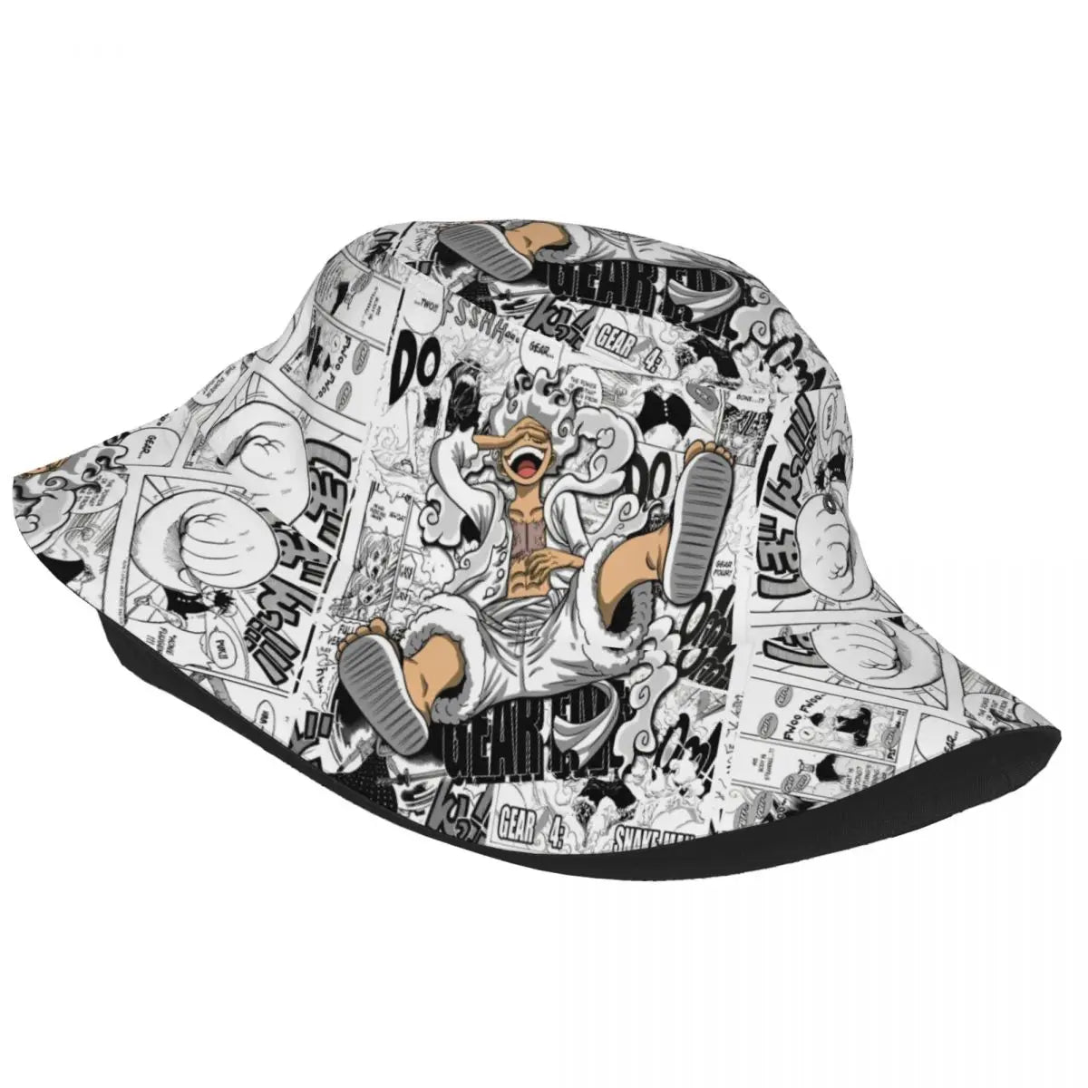 Unisex Bucket Hats One Piece Luffy Japanese Anime