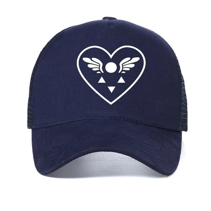 Spamton Deltarune Game Novelty Mesh Baseball Cap