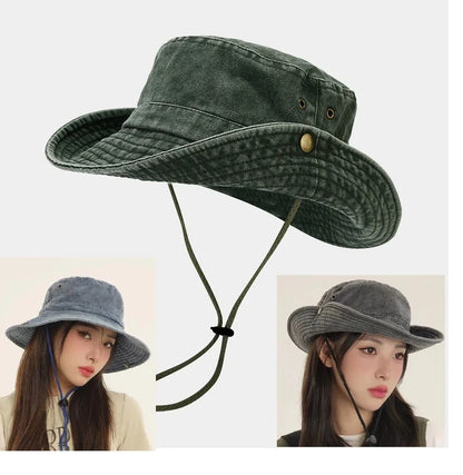 Summer Spring Autumn Caps S Big Headun Visor Hiphop Bucket Hats