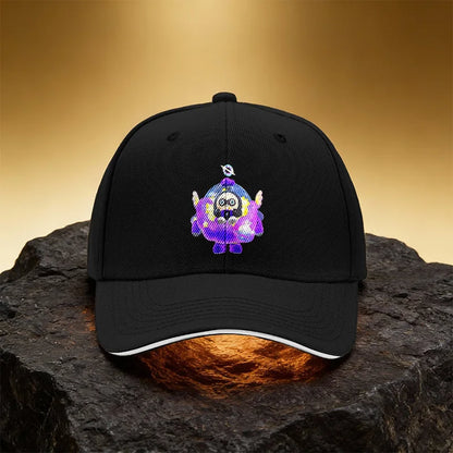 Space Planet Cartoon Character Hat Unisex Printed Baseball Cap