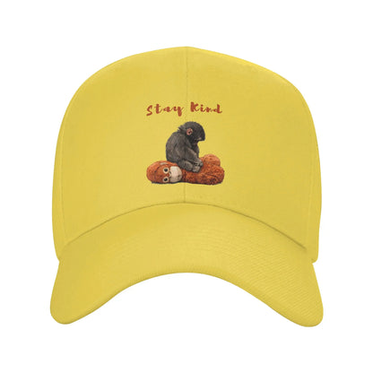 Monkey Punch Stay Kind Casual Baseball Cap