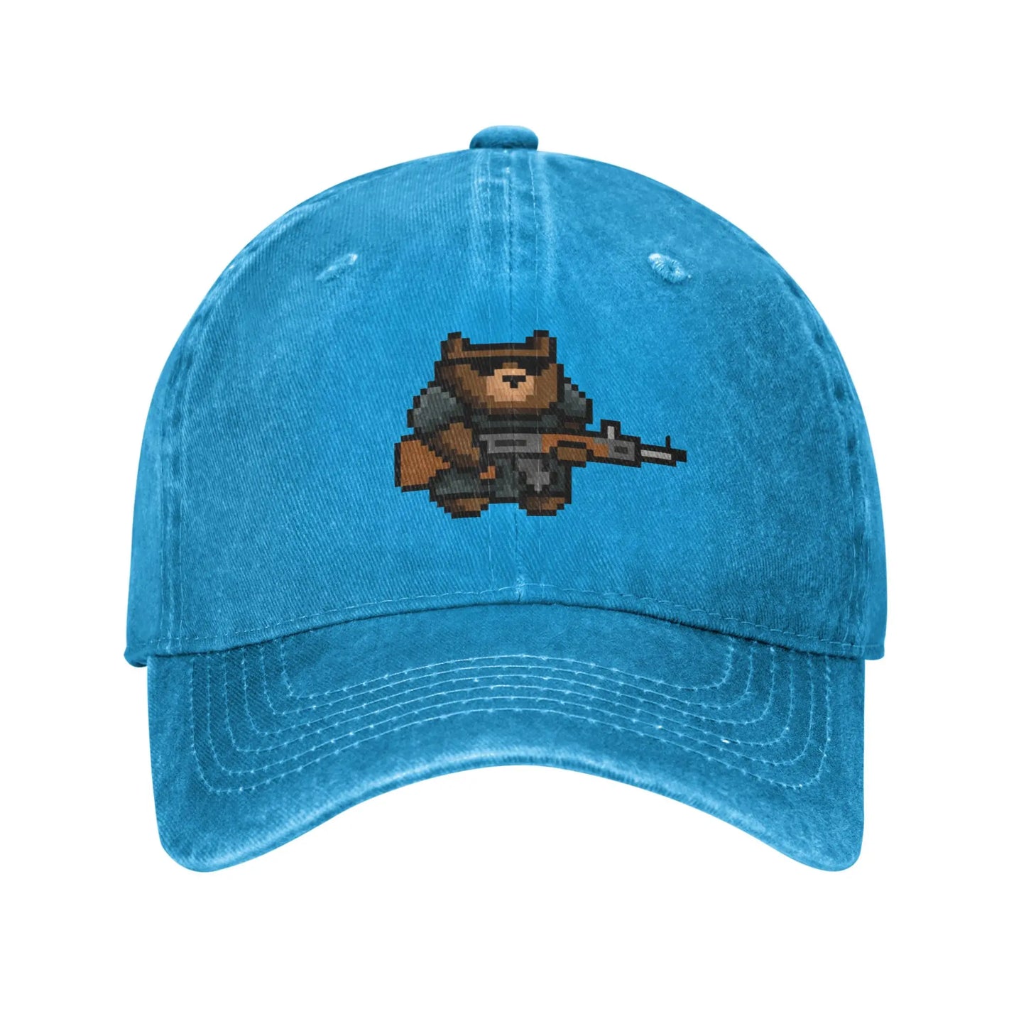 Funny Tactibear Spray Shoot Valorant Baseball Caps