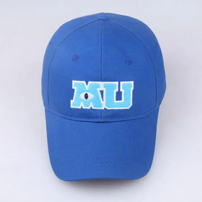 Comic Baseball Cap Men Adult Unisex Cotton MU Embroidery Big Eye Monster University