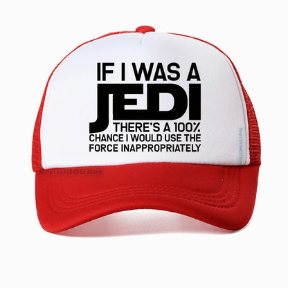 If I Was A Jedi Sarcastic Adult Humor Gift Baseball Cap