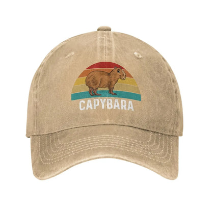 Capybara Hat for Women Baseball Caps