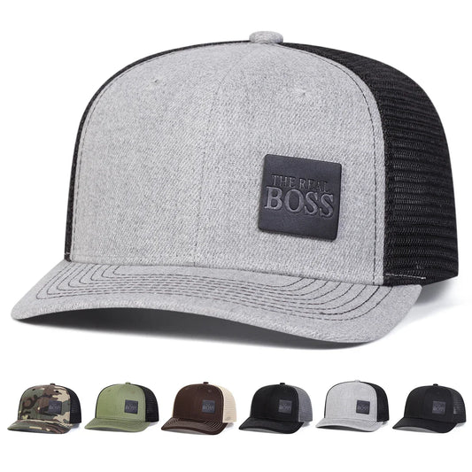 Label Baseball Net Caps Spring and Summer