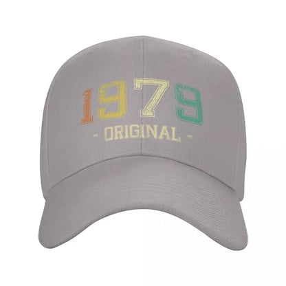Vintage 1979 Baseball Cap Women Men