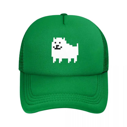 Undertale Annoying Dog Mesh Baseball Caps