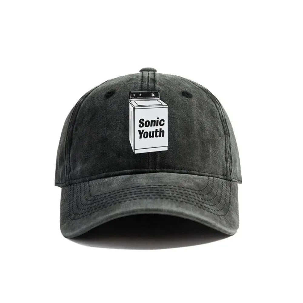 Sonic Youth Baseball Caps Distressed Hats Cap Men Women