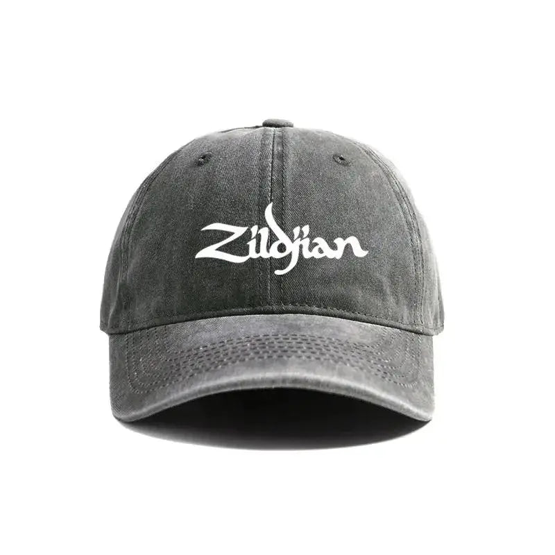 Zildjian Baseball Caps Distressed Hats Cap Men Women