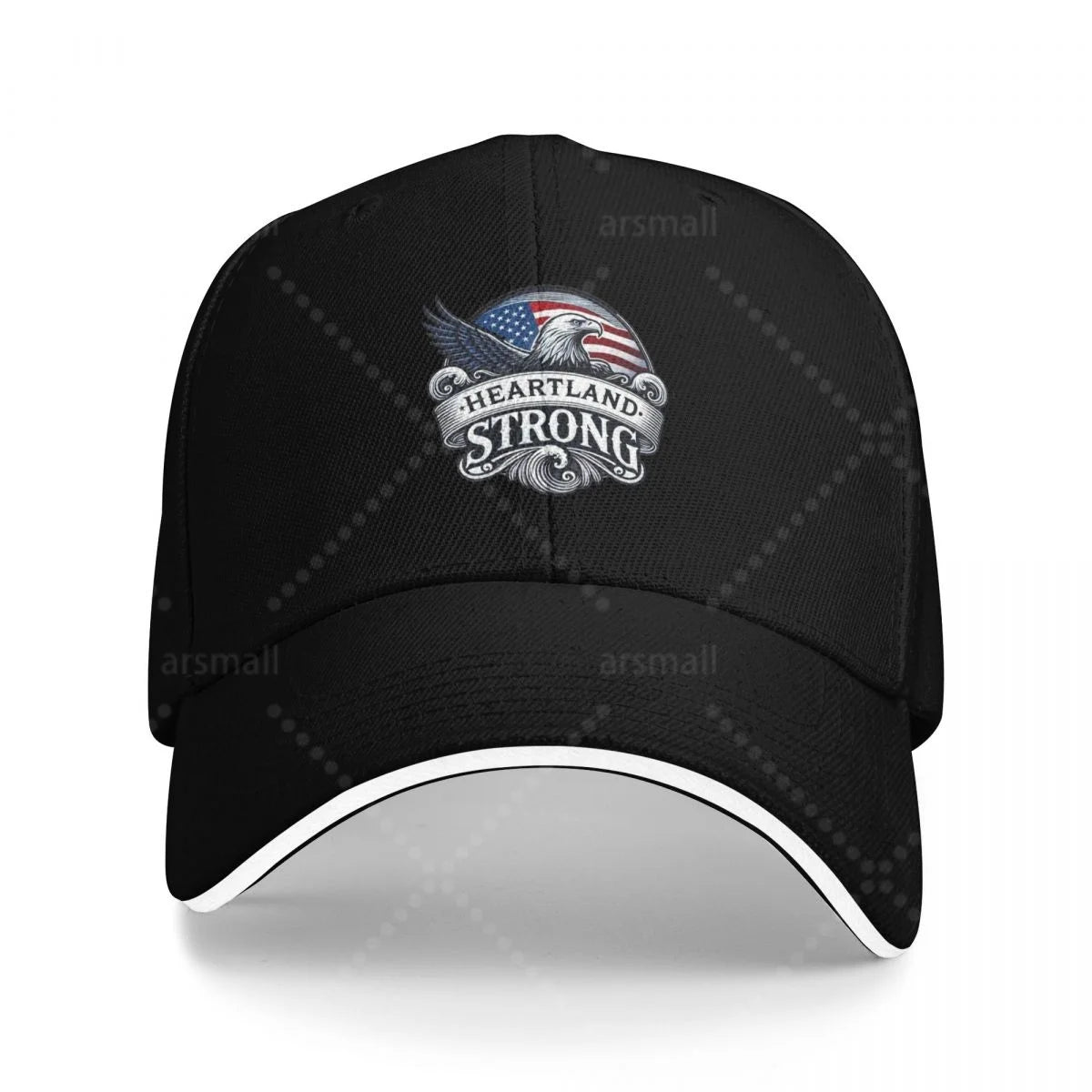Heartland Strong Sticker Baseball Cap