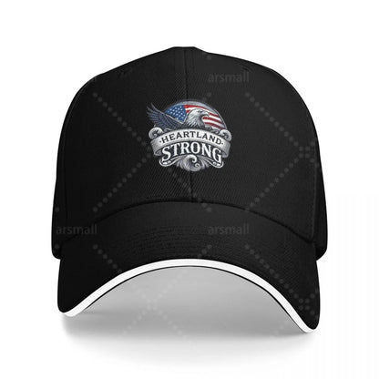 Heartland Strong Sticker Baseball Cap