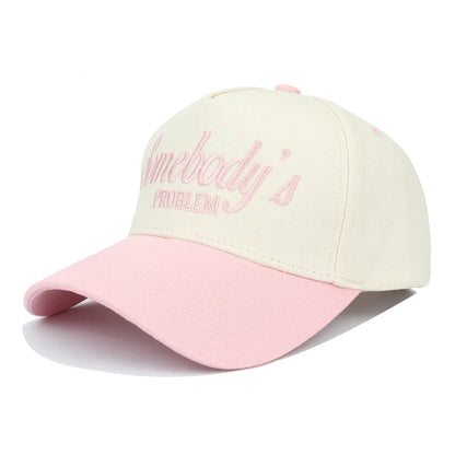 Somebody Truck Driver Hat Men Women Adjustable Embroidered Baseball Hat