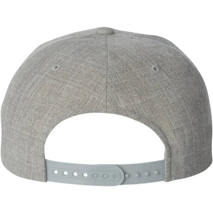 Six-Panel Premium Flatbill Snapback Cap Bulk Blank Hats