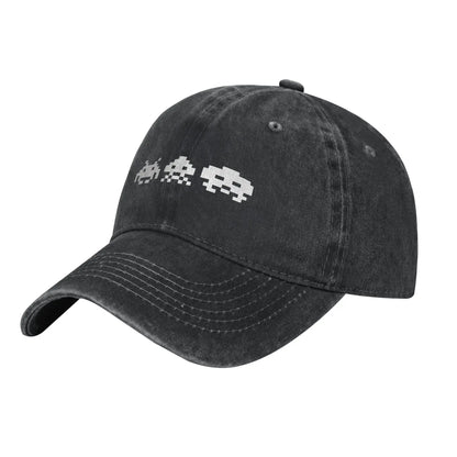 Space Invaders Men Women Baseball Cap