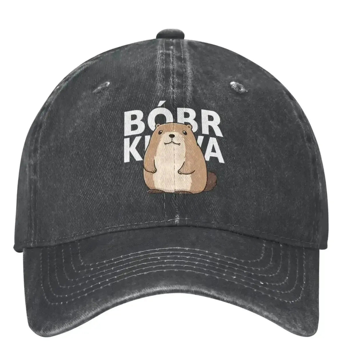 Classic Cute Poland Beaver Bober Meme Baseball Cap