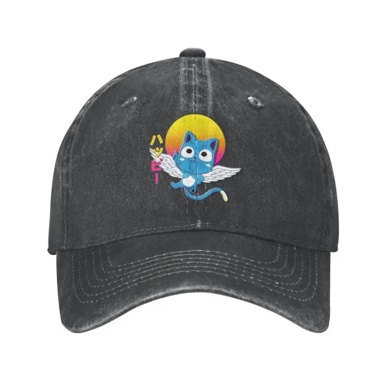 Multi Functional Fashionable Unisex HatPersonalized Cotton Happy Fairy Tail Baseball Cap