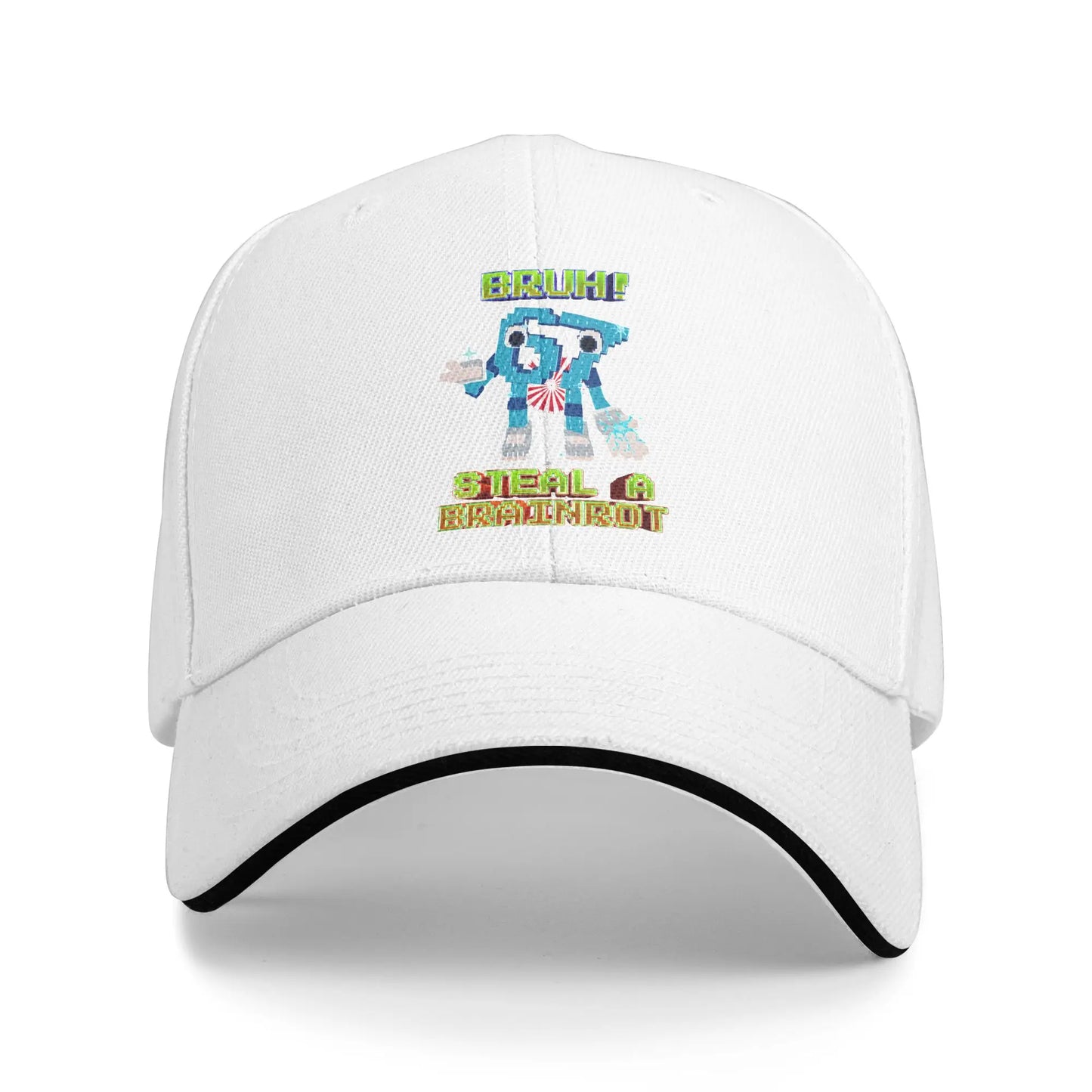 Men Women Bruh 67 Six Seven 6-7 Funny Brainrot Meme Hat Baseball Cap