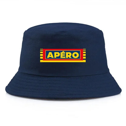 Adult Pastis APERO Bobs Man Reversible Bucket Hat Men Women
