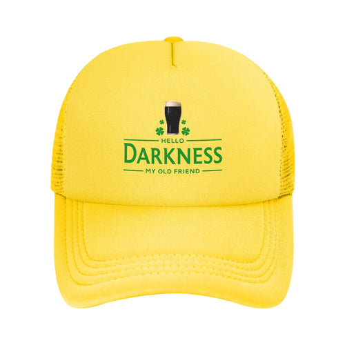 Hello Darkness My Old Friend Irish Beer Baseball Caps