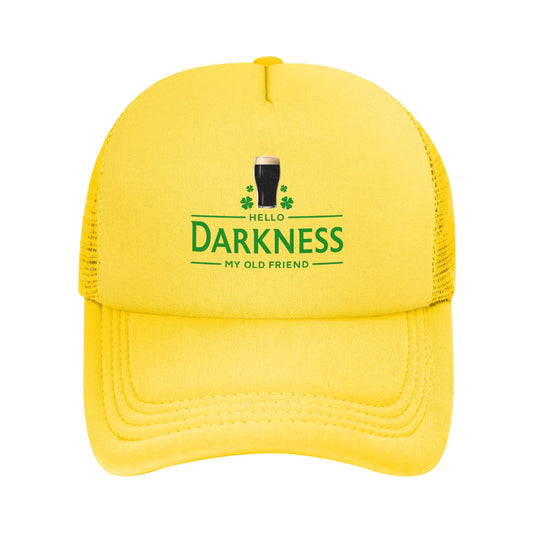 Hello Darkness My Old Friend Irish Beer Baseball Caps