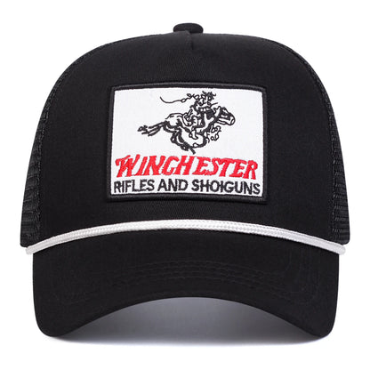 Unisex WINCHESTER Letter Embroidery Baseball Caps Sunscreen Hat