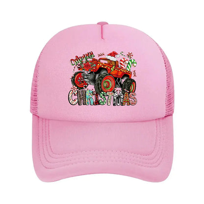 Christmas Monster 2026 Mesh Baseball Cap