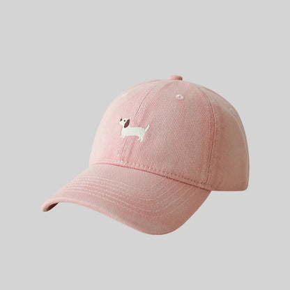 Dachshund Embroidery Baseball Hat For Men Women