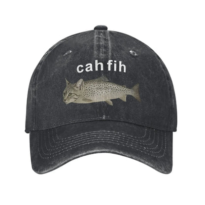 Cah Fih Meme Baseball Cap
