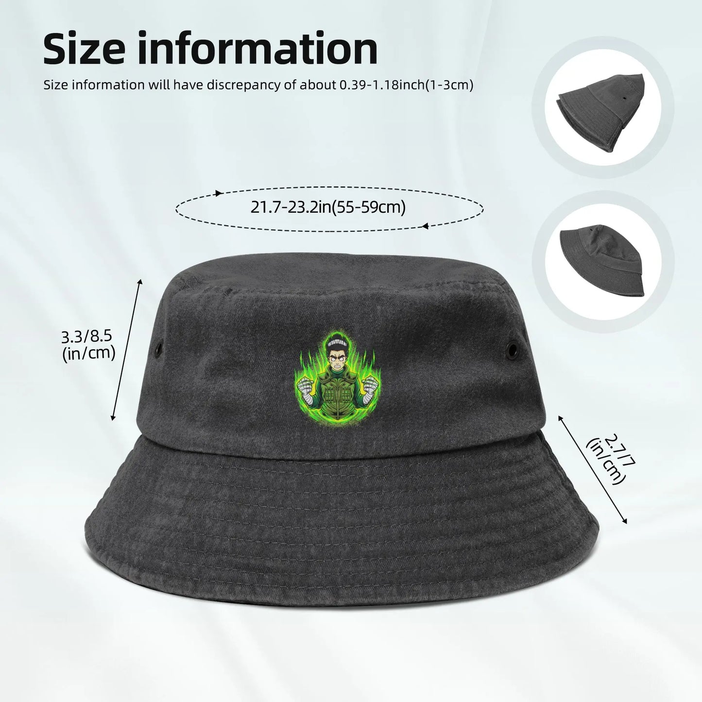 Naruto Bucket Hat For Women Beach