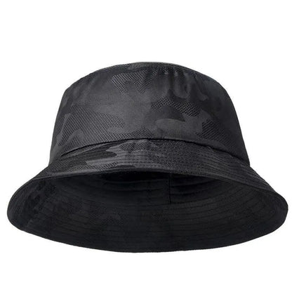 Unisex Camouflage Ventilate Bucket Hats Fishermen Caps