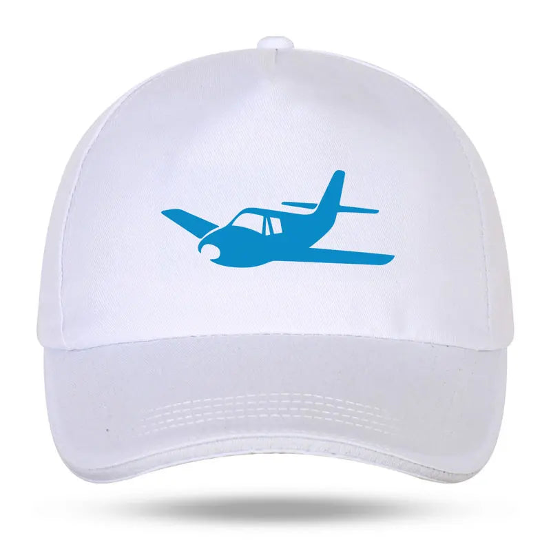 New Men Women Fashion Airplane Pilot Wings Funny Print Baseball Caps