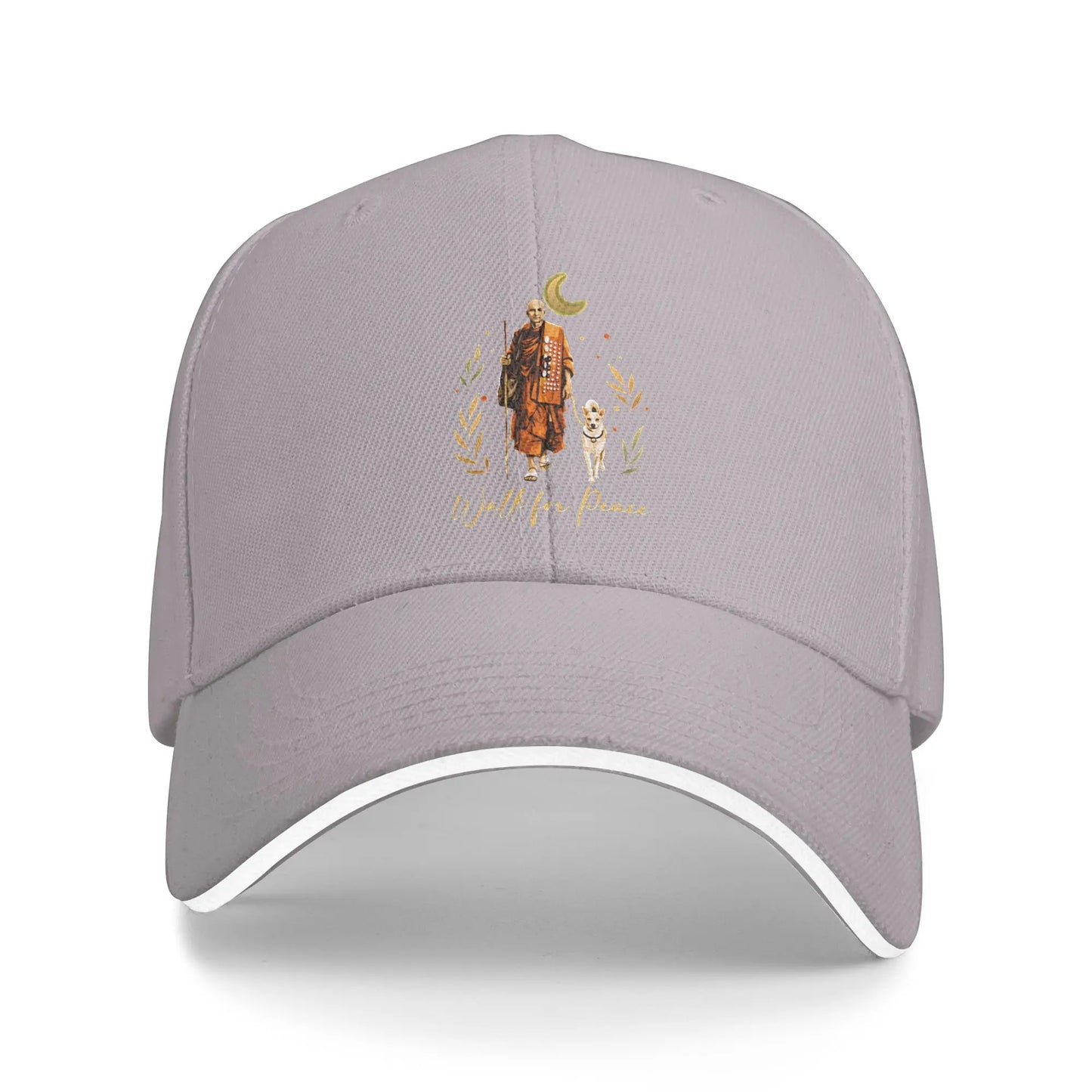 Buddhist Monks Walk For Peace Aloka Dog Casual Baseball Cap