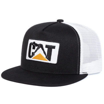 Unisex CT Letter Embroidery Hip-hop Net Hats
