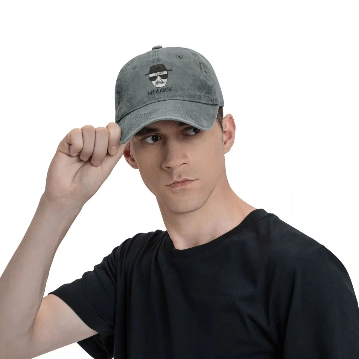 Washed Men's Baseball Cap Heisenberg
