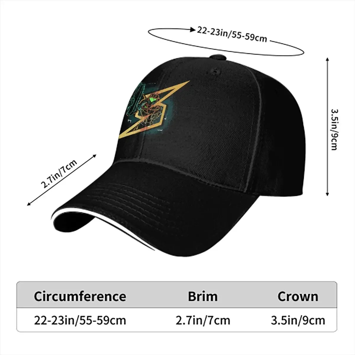 Samus Lightning Ball Baseball Cap