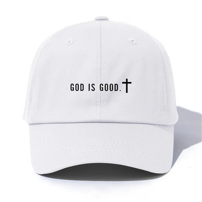 GOD IS GOOD Print Baseball Cap For Adults