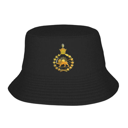 I Love Iran Lion And Sun Bucket Hat For Unisex