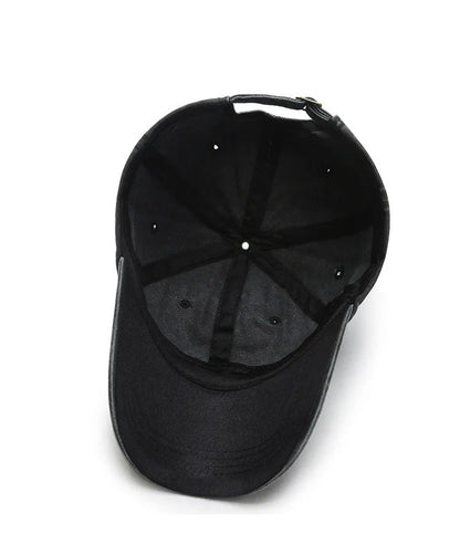 Solid Color Drawstring Baseball Cap