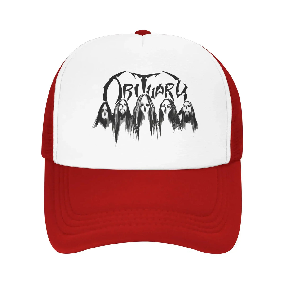 Heavy Metal Band Horror Long Hair Obituary Sport Mesh Baseball Caps