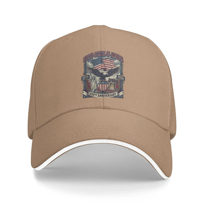 America 250th Anniversary Flag Eagle Liberty USA 250 Year Baseball Cap
