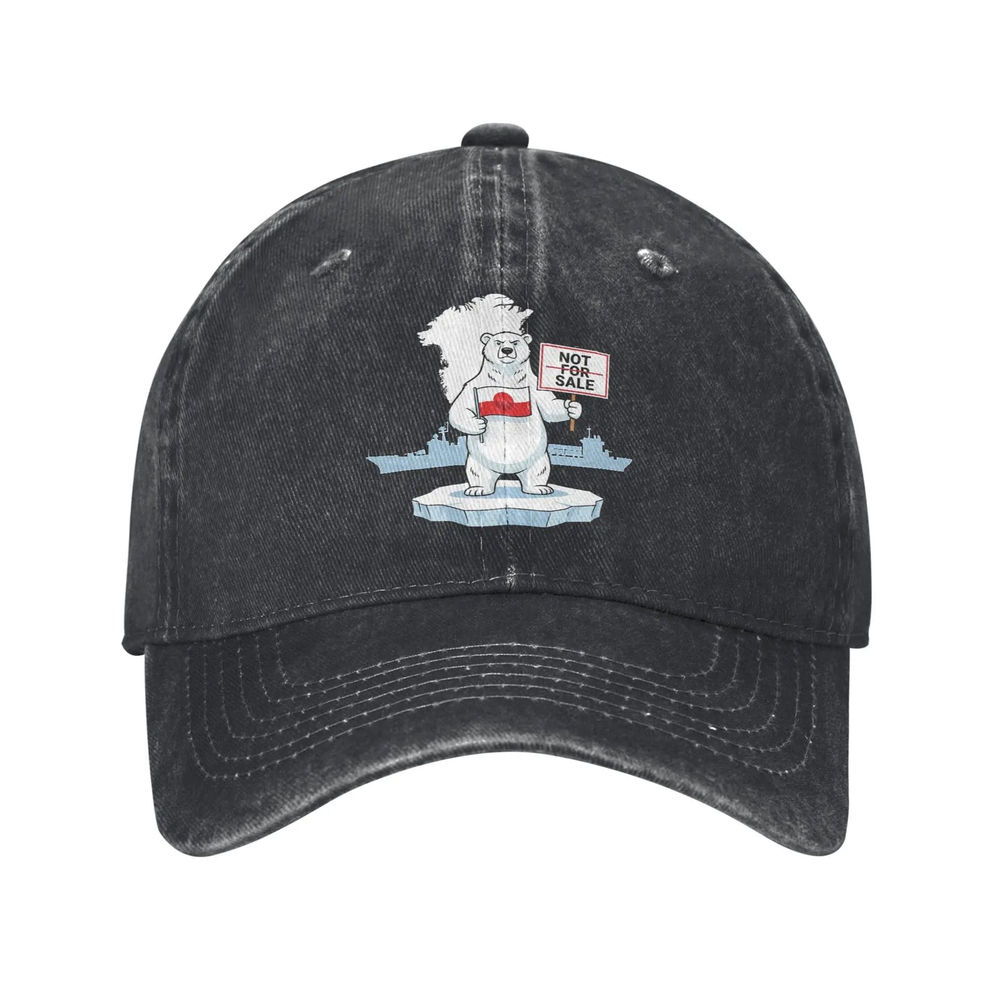 Greenland Is Not For Sale Baseball Cap Merch For Men Women