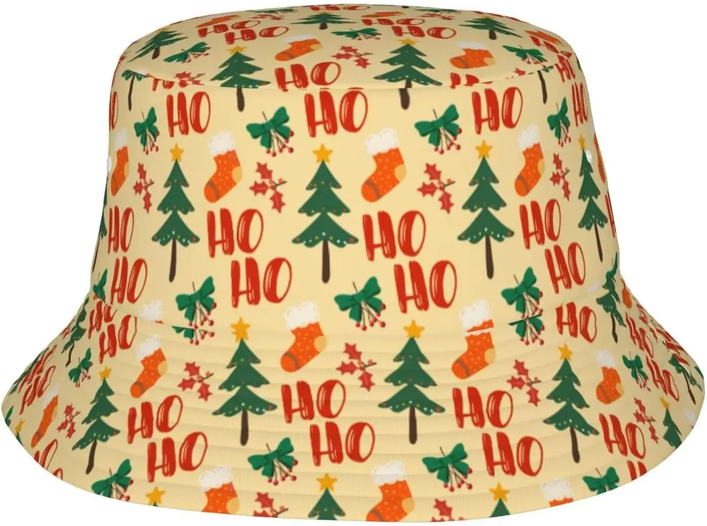 Funny Christmas Hat Happy New Year Bucket Hats