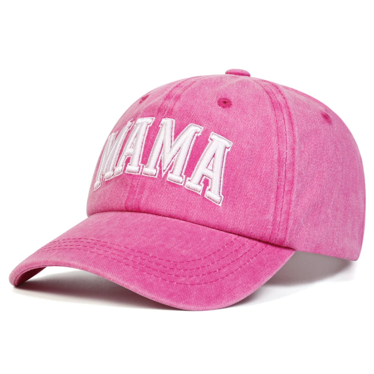Unisex Parent Child 3D MAMA/MINI Embroidery Wash Baseball Caps Spring Autumn