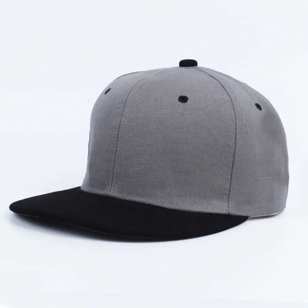 Unisex Cap Acrylic Plain Snapback Hat High Quality Adult Hip Hop Baseball Caps For Men Women