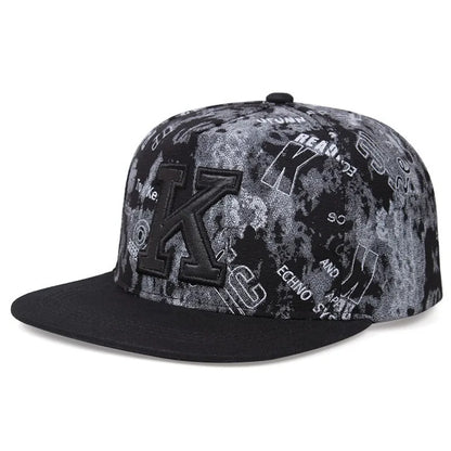 Man hats Fashion Letter Embroidery Snapback Cap