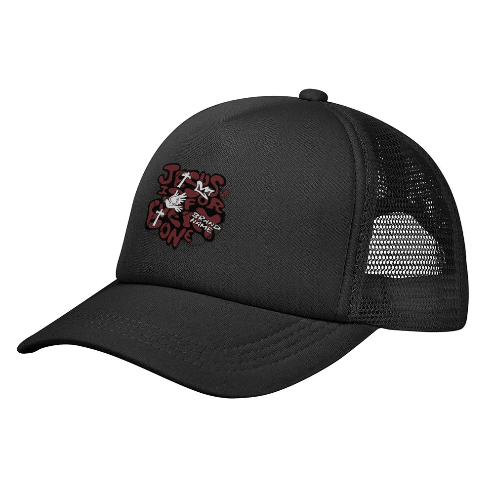 Jesus For Everyone Brand Name Crown Cross Dove Baseball Cap